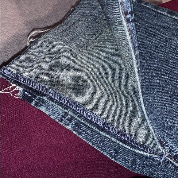 Free People Jeans with distressed side split hem - Picture 4 of 10